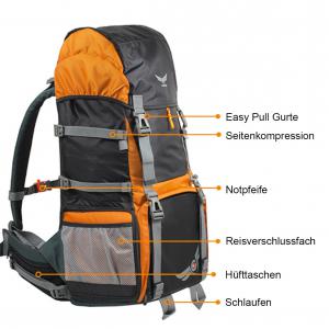 Detail Kompar Trekking Rucksack