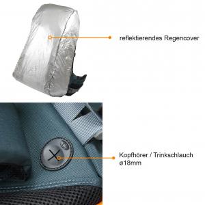 Kompar Trekking Wanderrucksack Details