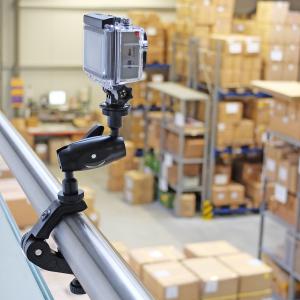 Superklemme Parrot Masterklemme mit Action Kamera als Videoüberwachung