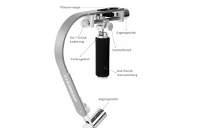 Lark Schwebestativ im Detail