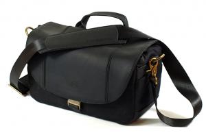 Angus Leder Fototasche schwarz